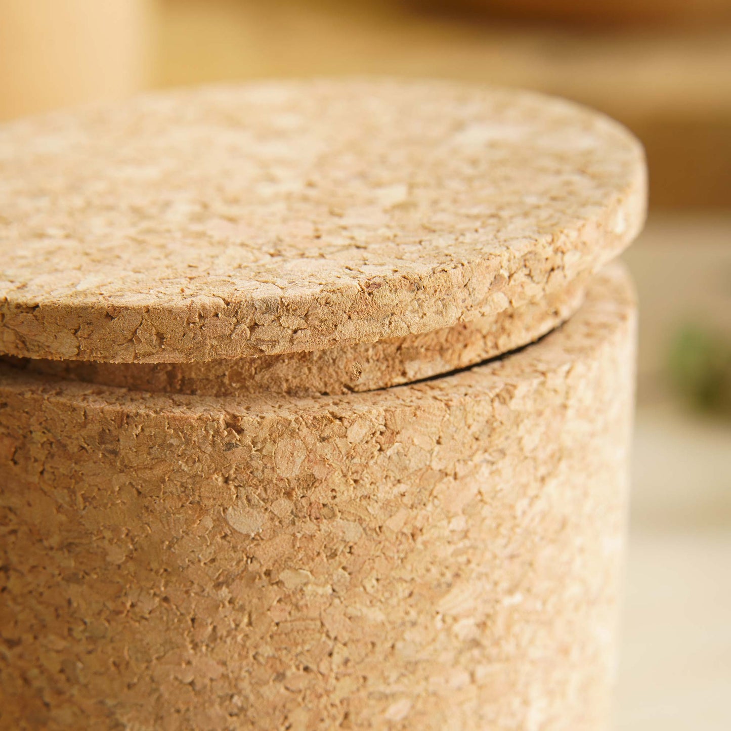 Emke Cork Vessel - Large Grain Lid