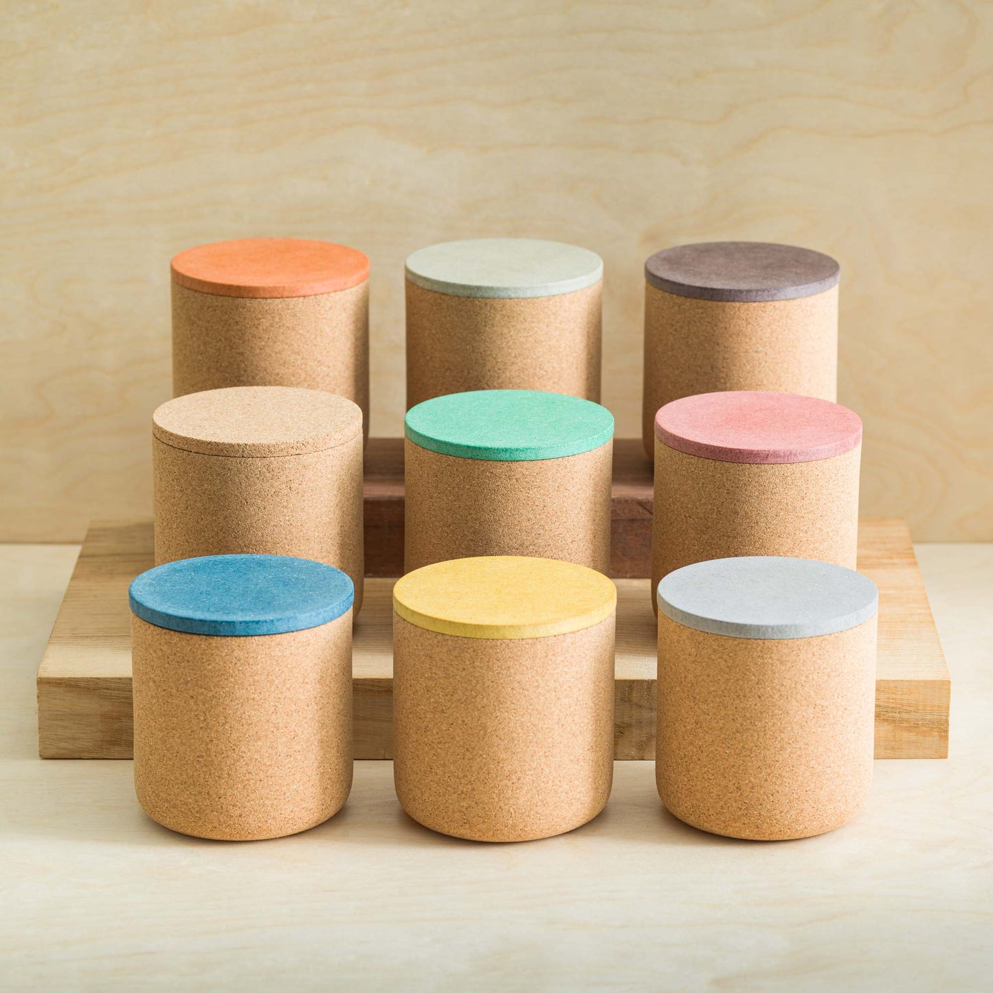 Emke Cork Vessel - Sage Lid
