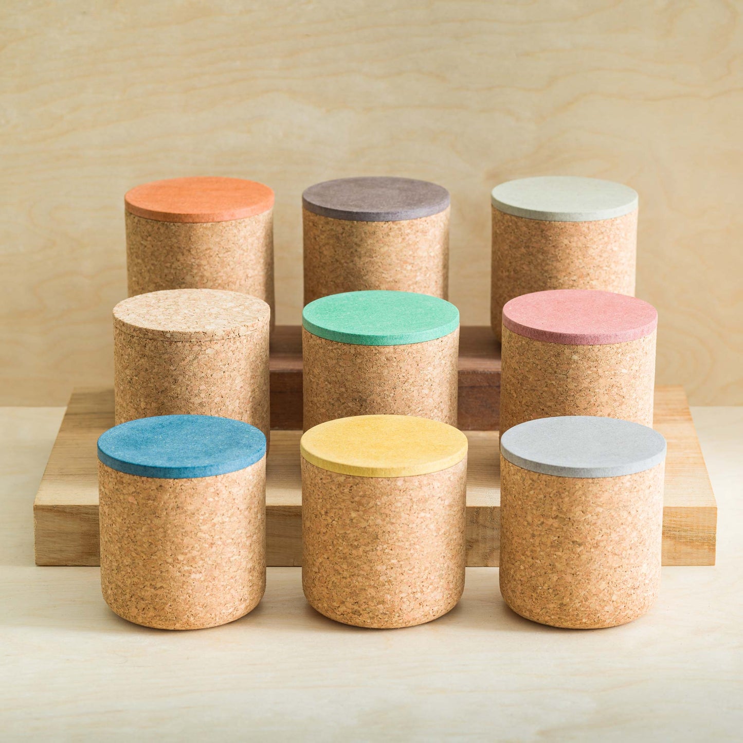 Emke Cork Vessel - Sage Lid