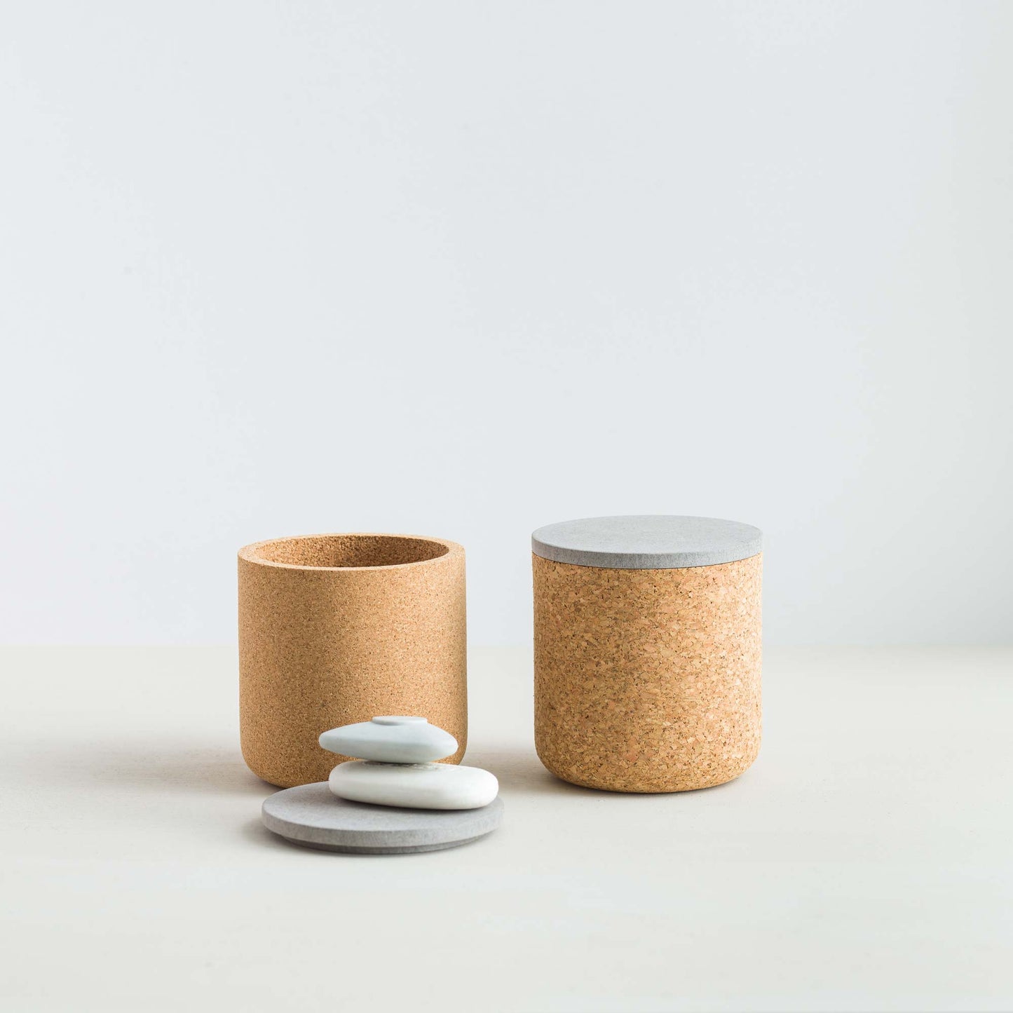 Emke Cork Vessel - Cloud Lid