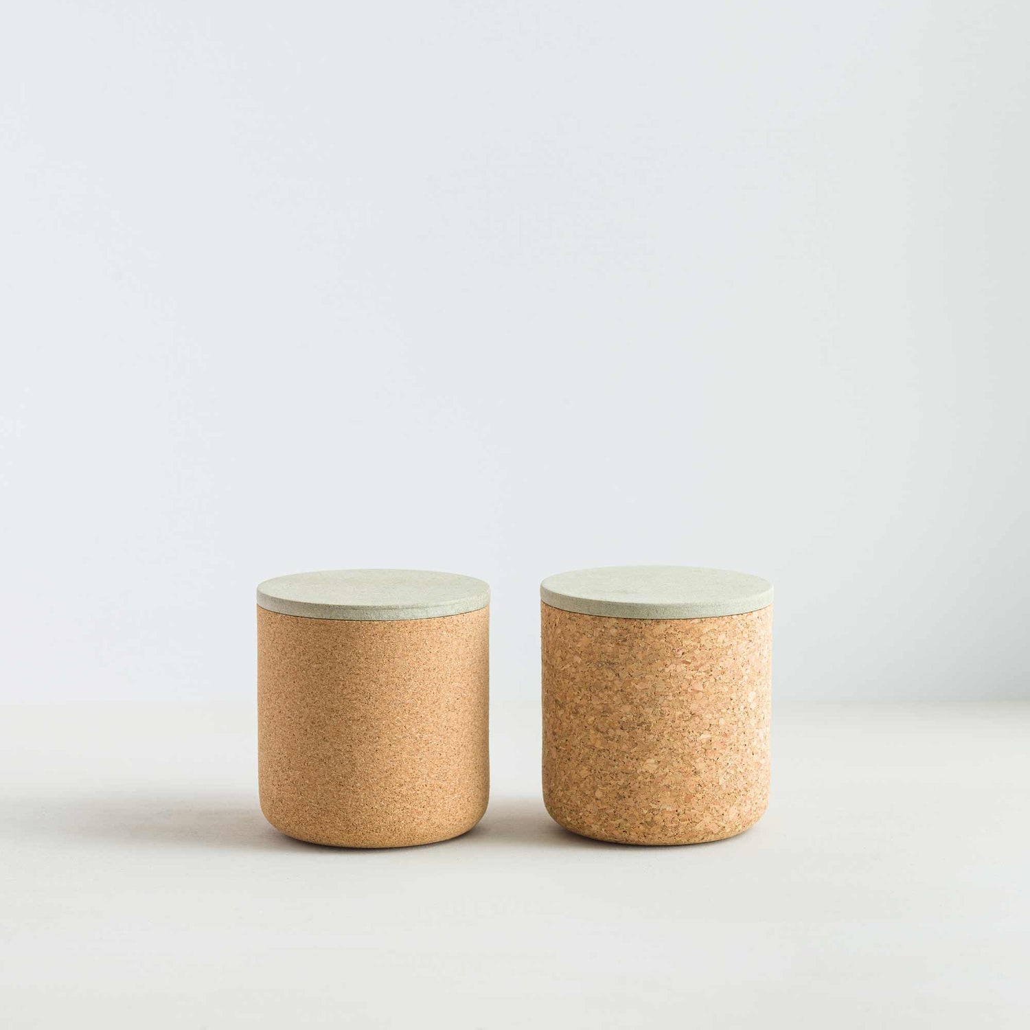 Emke Cork Vessel - Sage Lid