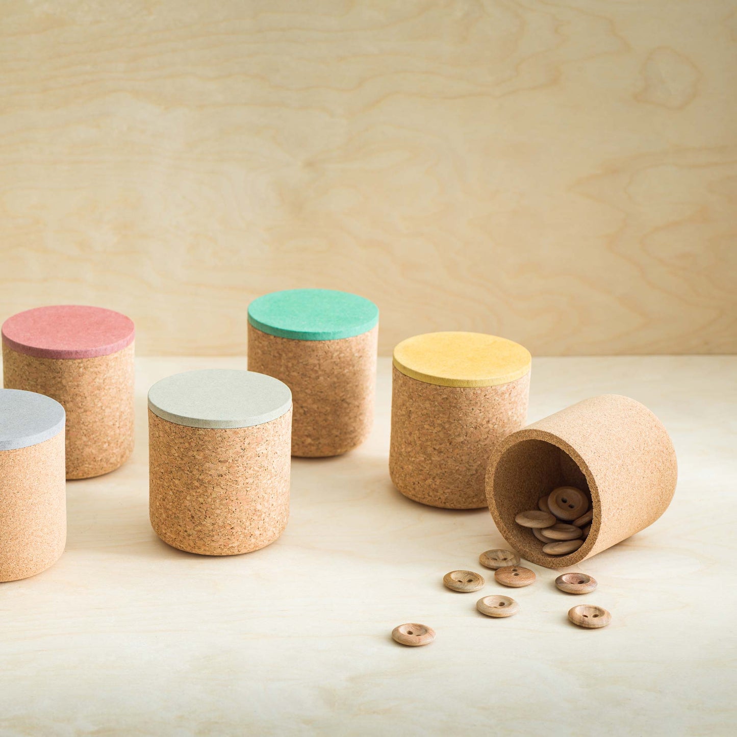 Emke Cork Vessel - Mint Lid