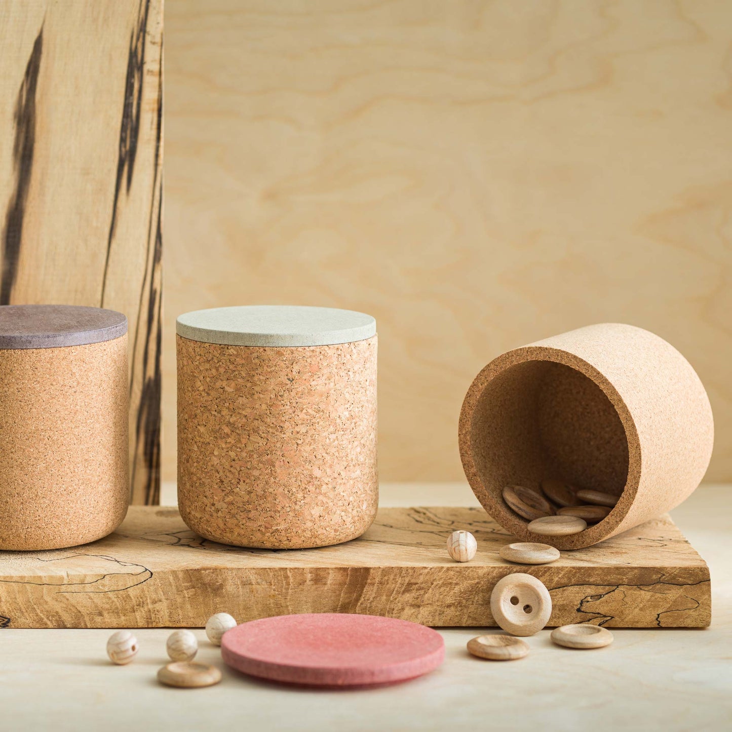 Emke Cork Vessel - Fossil Lid