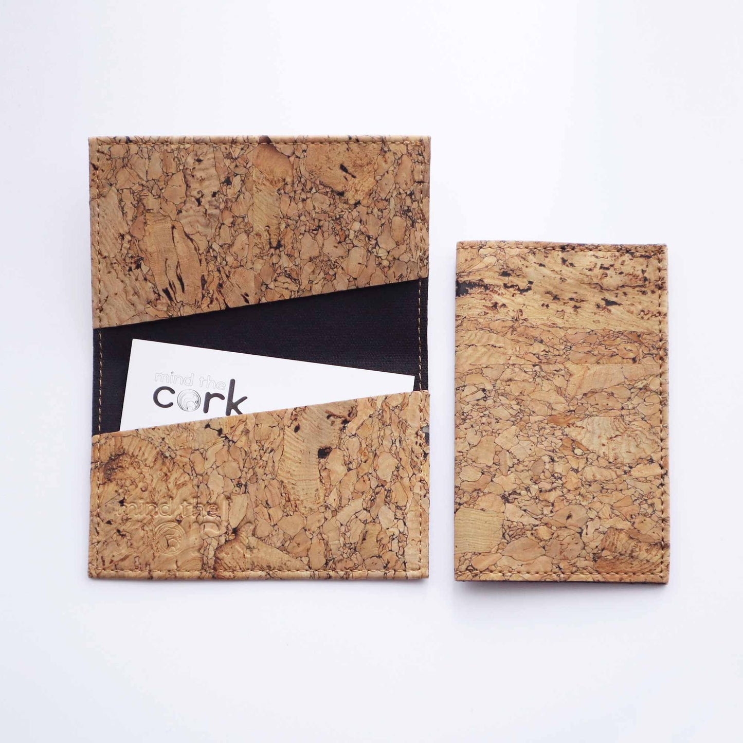 Noode Cork Cardholder - Bark