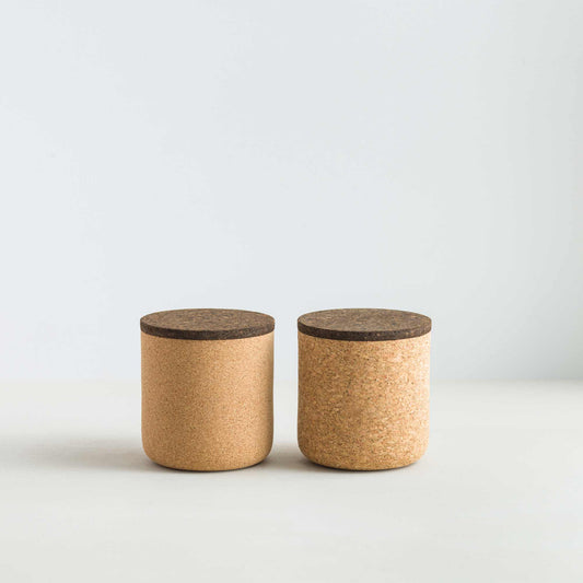Emke Cork Vessel - Ash Cork Lid
