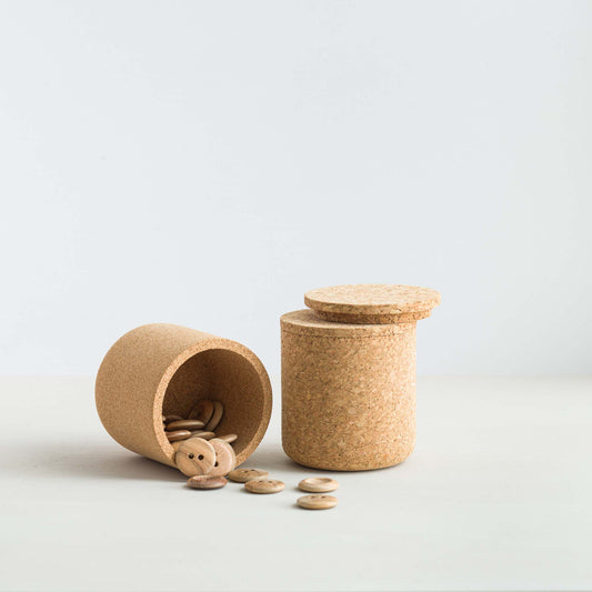 Emke Cork Vessel - Large Grain Lid