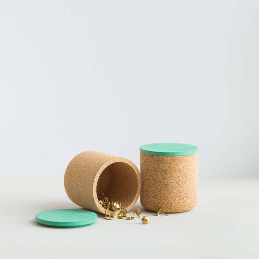 Emke Cork Vessel - Mint Lid