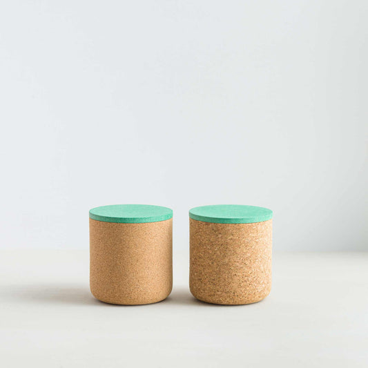 Emke Cork Vessel - Mint Lid